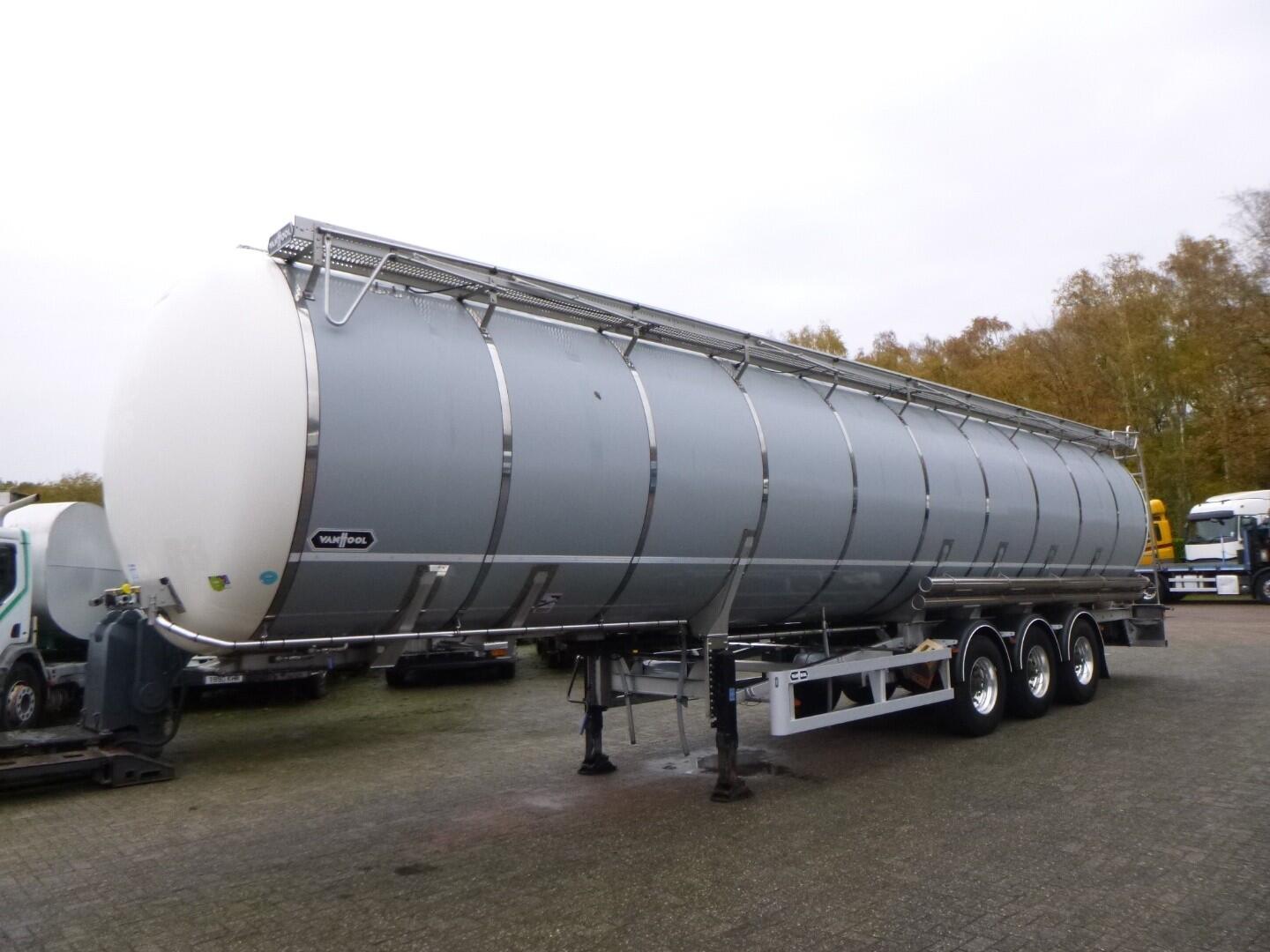 Van Hool Food tank inox 62 m3 / 3 comp | Tankoplegger | Tankoplegger Levensmiddelen