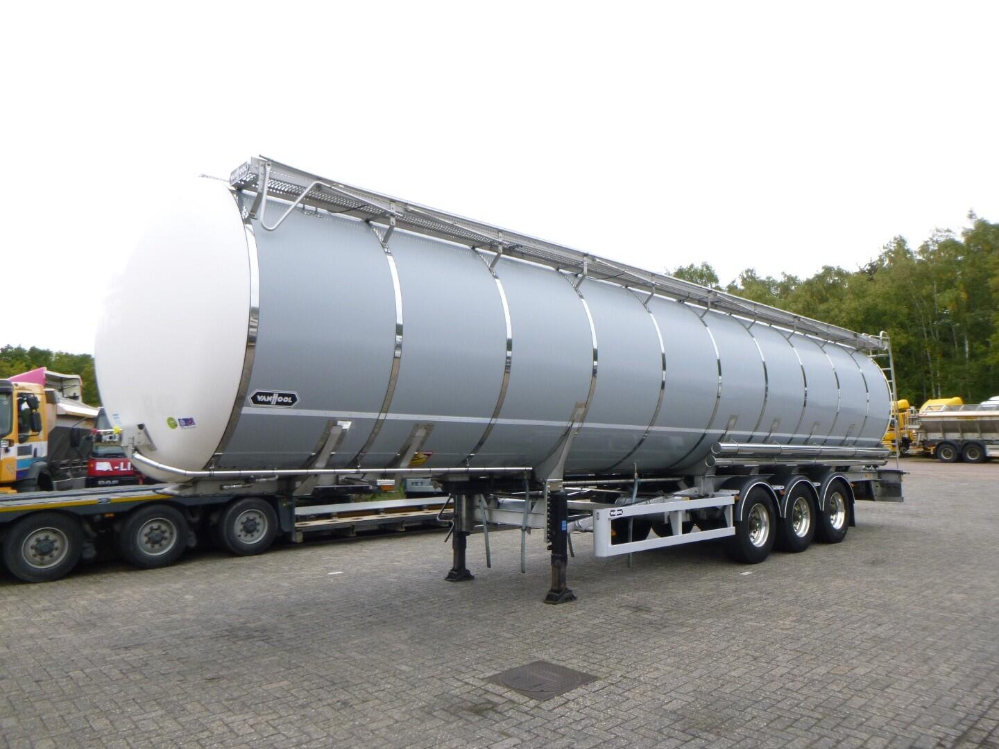 Van Hool Food tank inox 62 m3 / 3 comp | Tankoplegger | Tankoplegger Levensmiddelen