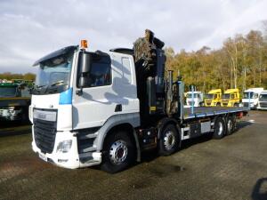 D.A.F. CF 460 8x2 RHD + Hiab XS 658 Hipro