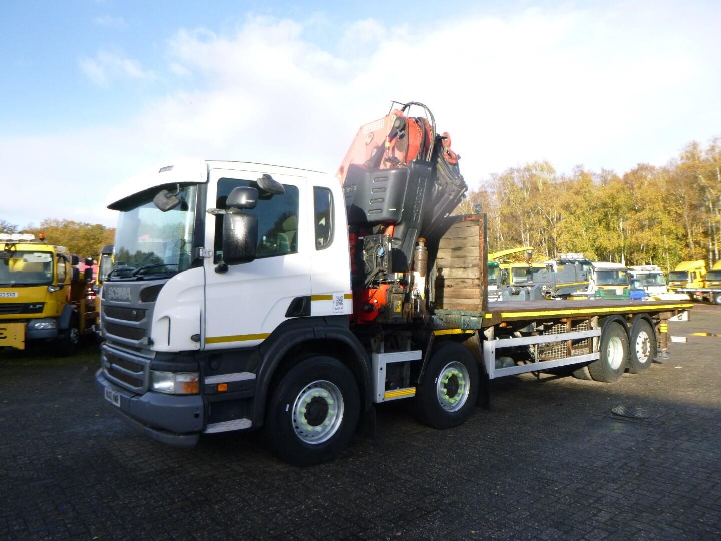 Scania P 400 8X2 RHD + Fassi F600 | Vrachtwagen | Kraanwagen