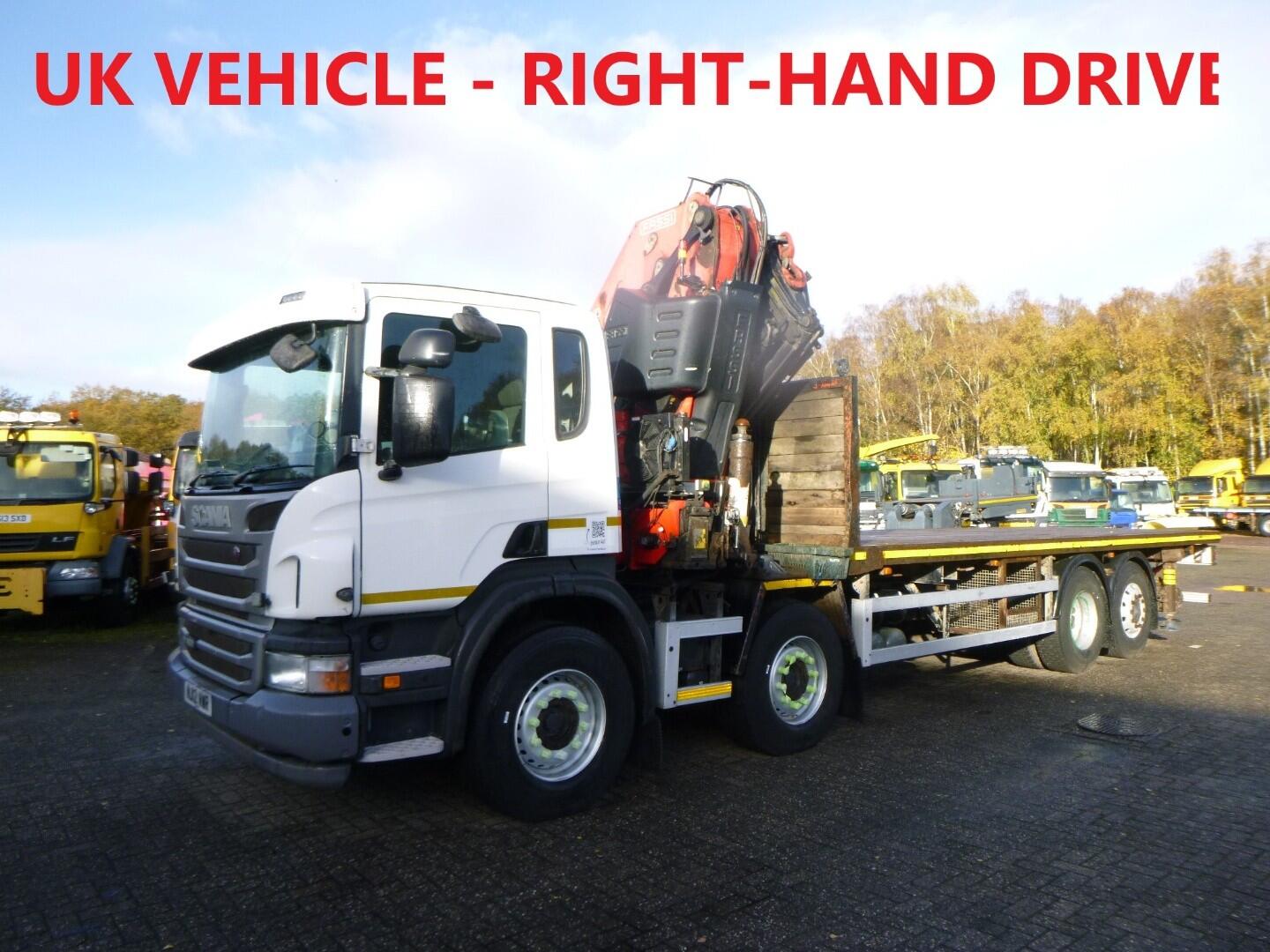 Scania P 400 8X2 RHD + Fassi F600 | Vrachtwagen | Kraanwagen