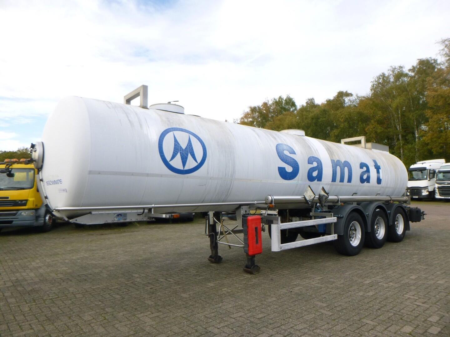 Maisonneuve Chemical ACID tank inox L4BH 22.4 m3 / 1 comp (caustic soda) | Tankoplegger | Tankoplegger Chemicaliën