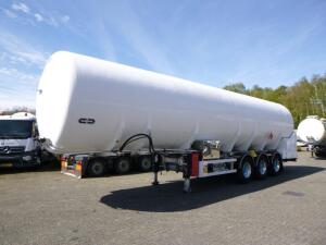 Van Hool Cryogenic tank inox 52,435 m3 / 1 comp / R10.4BN (methane/argon/nitrogen