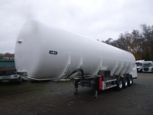 Van Hool Cryogenic tank inox 58.6 m3 / 1 comp / R10,4BN (methane/argon/nitrogen)