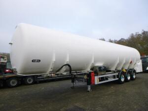 Van Hool Cryogenic tank inox 58.6 m3 / 1 comp / R10,4BN (methane/argon/nitrogen)