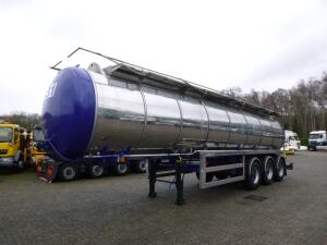 Indox Chemical tank inox L4BH 30 m3 / 1 comp