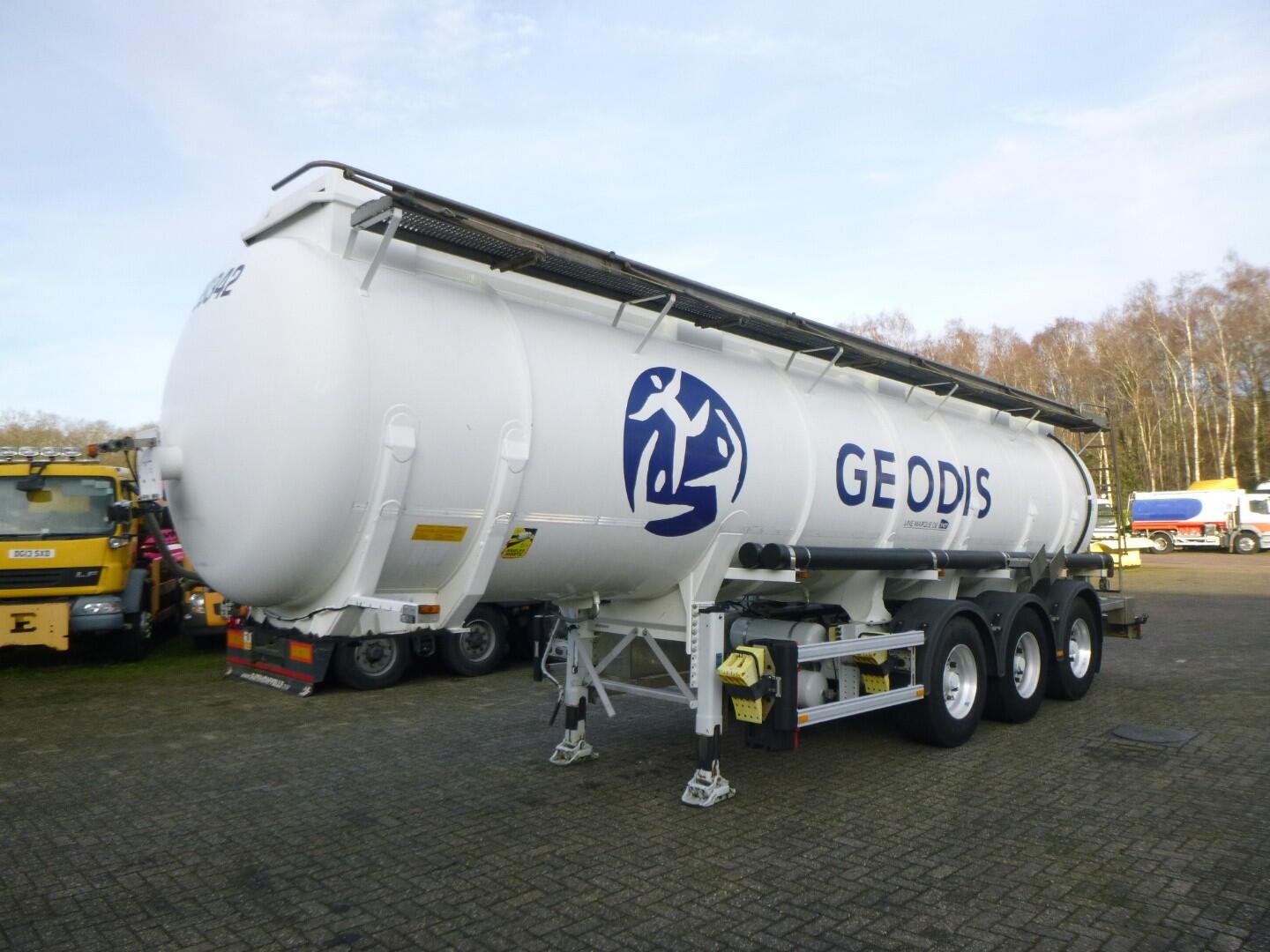 Gofa Chemical ACID tank inox L4BH 27 m3 / 1 comp | Tankoplegger | Tankoplegger Chemicaliën