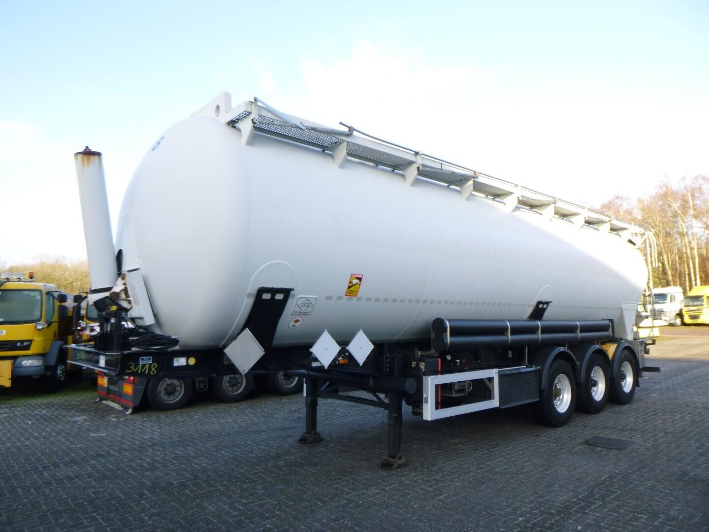 Feldbinder Powder tank alu 52 m3 (tipping) + ADR | Tankoplegger | Tankoplegger Poeder / bulk