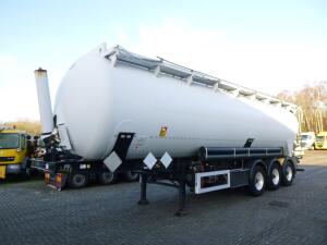 Feldbinder Powder tank alu 52 m3 (tipping) + ADR