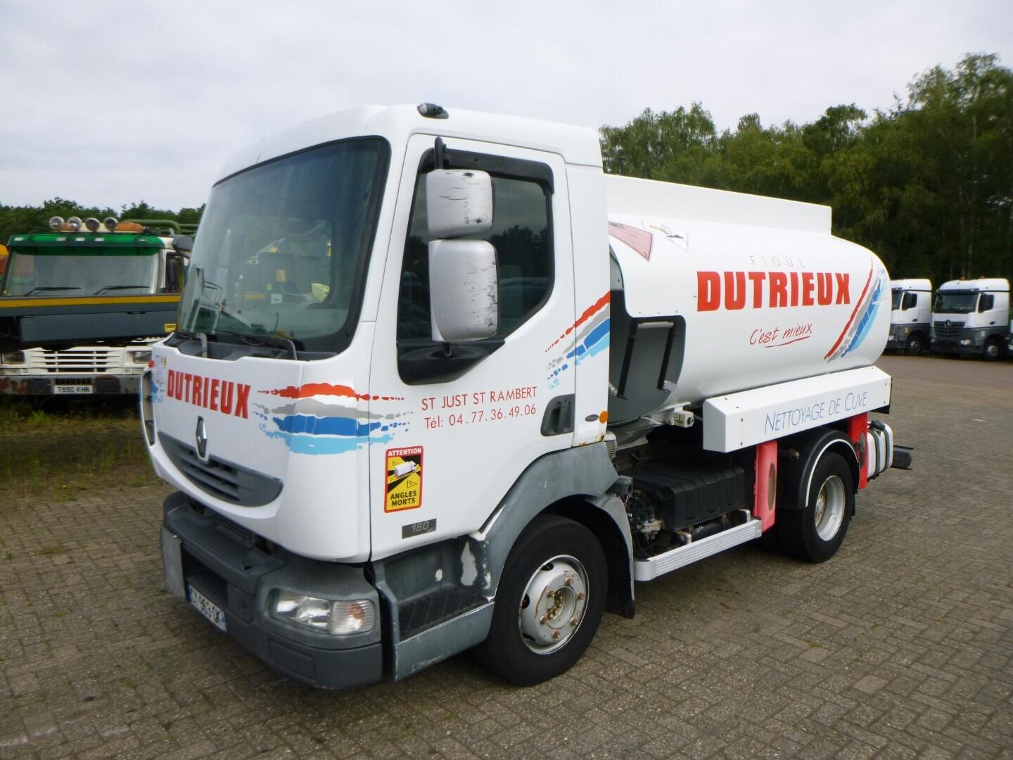 Renault Midlum 180 dci 4x2 fuel tank 6.5 m3 / 2 comp | Vrachtwagen | Tankwagen brandstof