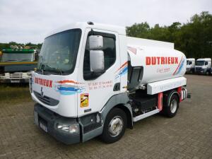 Renault Midlum 180 dci 4x2 fuel tank 6.5 m3 / 2 comp