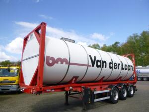 Holvrieka Food tank container inox 30.7 m3 / 1 comp / 30 ft