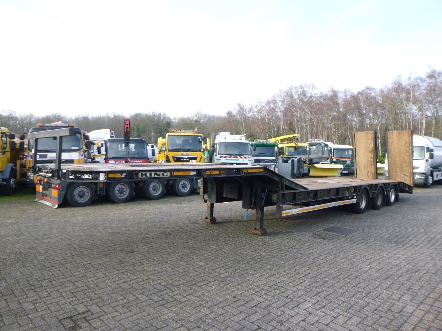King 3-axle lowbed trailer GTS44 | Oplegger | Dieplader