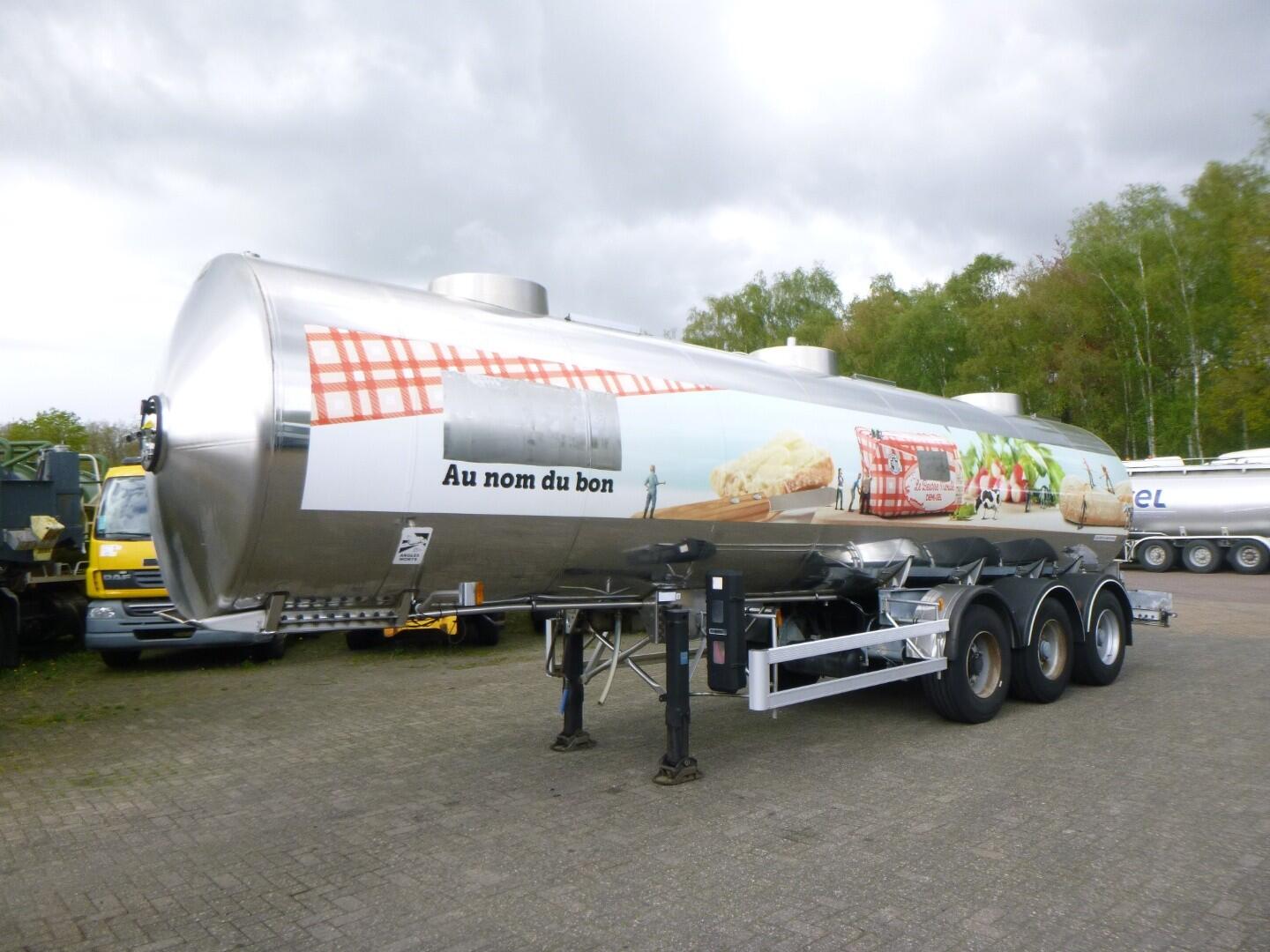 Magyar Food tank inox 30 m3 / 1 comp | Tankoplegger | Tankoplegger Levensmiddelen