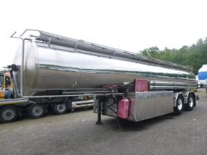 Magyar Fuel / oil tank inox 23 m3 / 7 comp + pump