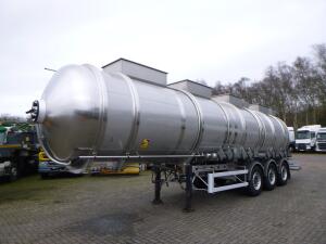 Magyar Chemical tank inox L4BH 37.1 m3 / 4 comp