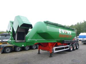 Feldbinder Powder tank alu 40 m3 + engine/compressor