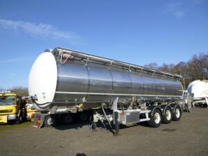 Van Hool Food tank inox 36 m3 / 4 comp + pump