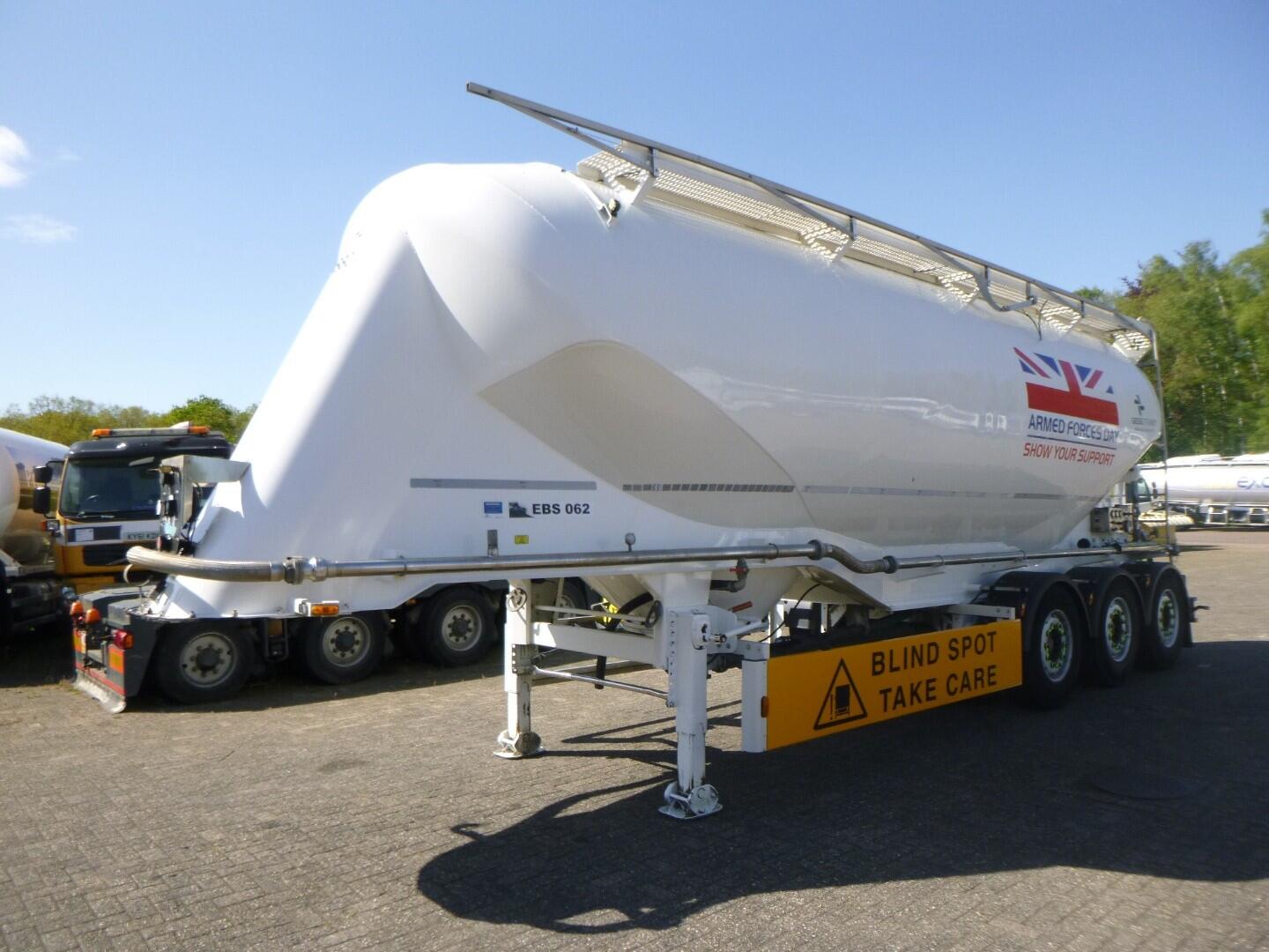 GS Powder tank alu 40 m3 / 1 comp | Tankoplegger | Tankoplegger Poeder / bulk