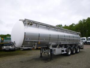 Van Hool Food tank inox 36 m3 / 4 comp + pump