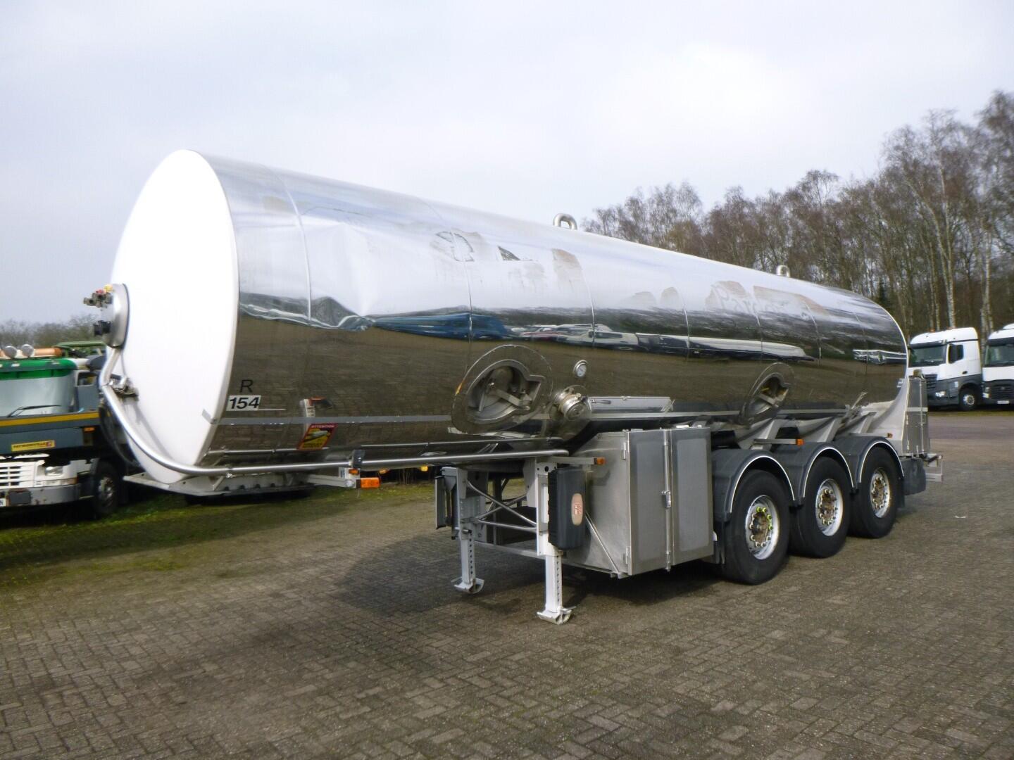 Maisonneuve Food (milk) tank inox 29 m3 / 1 comp + pump | Tankoplegger | Tankoplegger Levensmiddelen