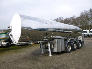 Maisonneuve Food (milk) tank inox 29 m3 / 1 comp + pump