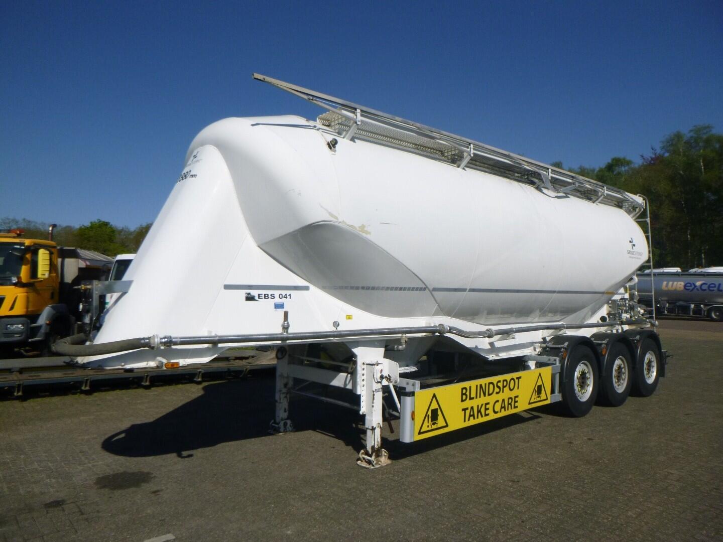GS Powder tank alu 36 m3 / 1 comp | Tankoplegger | Tankoplegger Poeder / bulk