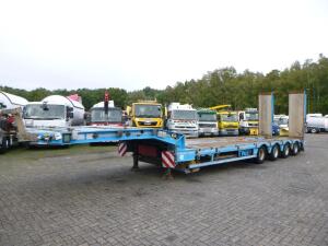 Faymonville 4-axle semi-lowbed trailer ext. 73 t + ramps