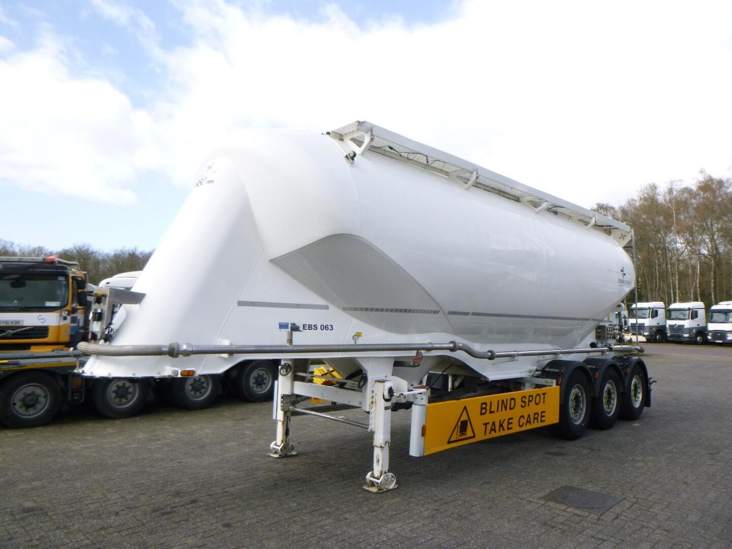 GS Powder tank alu 40 m3 / 1 comp | Tankoplegger | Tankoplegger Poeder / bulk