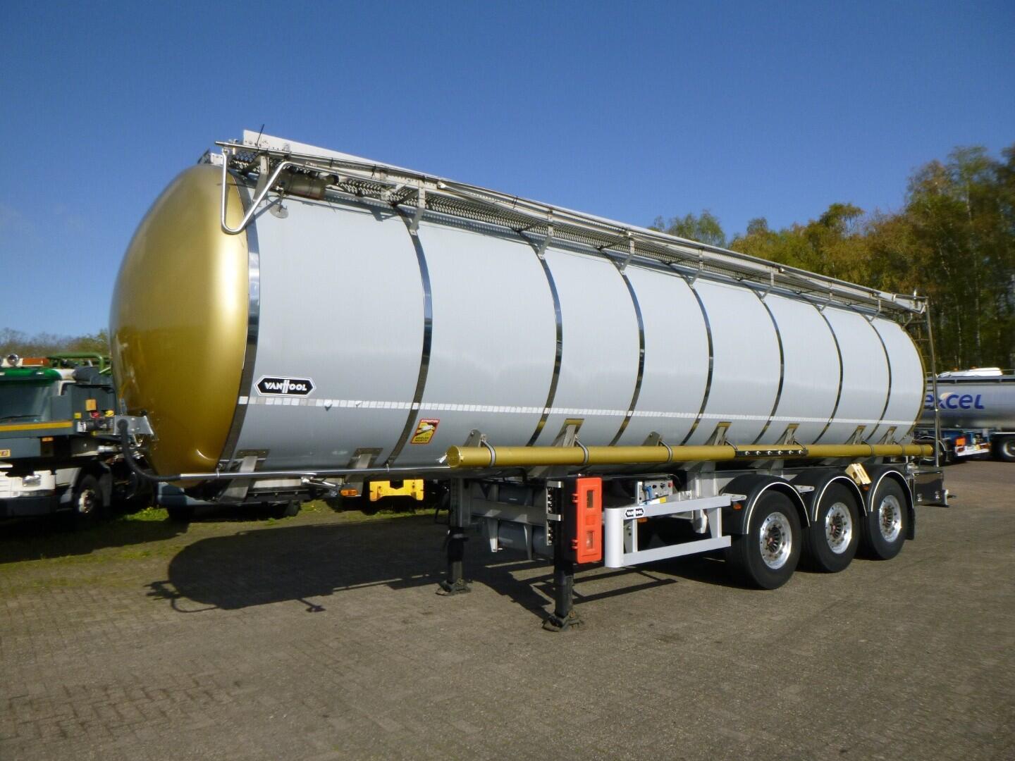 Van Hool Chemical tank inox 37.5 m3 / 1 comp L4BH | Tankoplegger | Tankoplegger Chemicaliën
