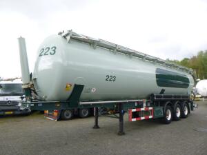 Feldbinder Powder tank alu 60 m3 (tipping)