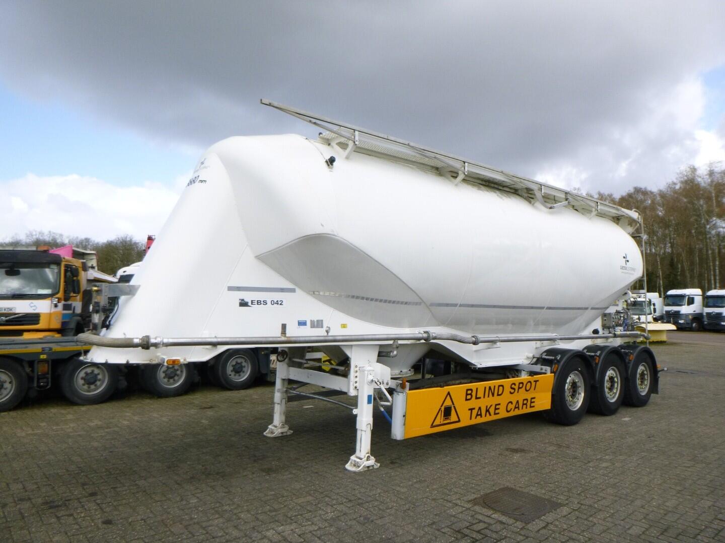 GS Powder tank alu 40 m3 / 1 comp | Tankoplegger | Tankoplegger Poeder / bulk