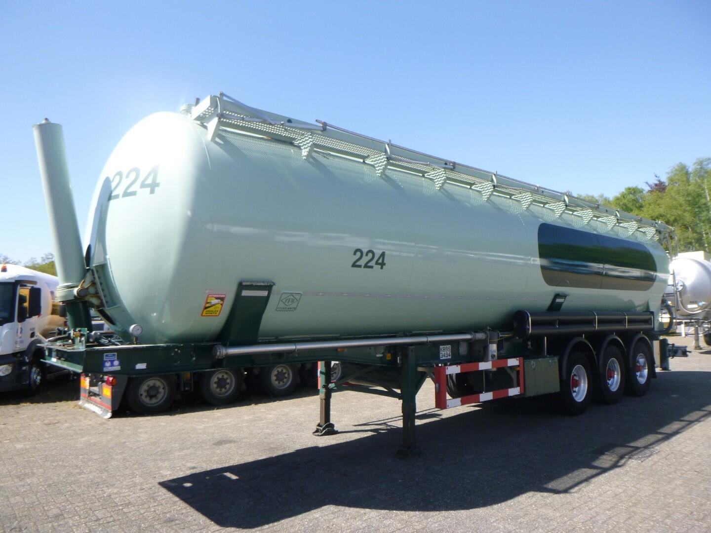 Feldbinder Powder tank alu (tipping) 60 m3 | Tankoplegger | Tankoplegger Poeder / bulk