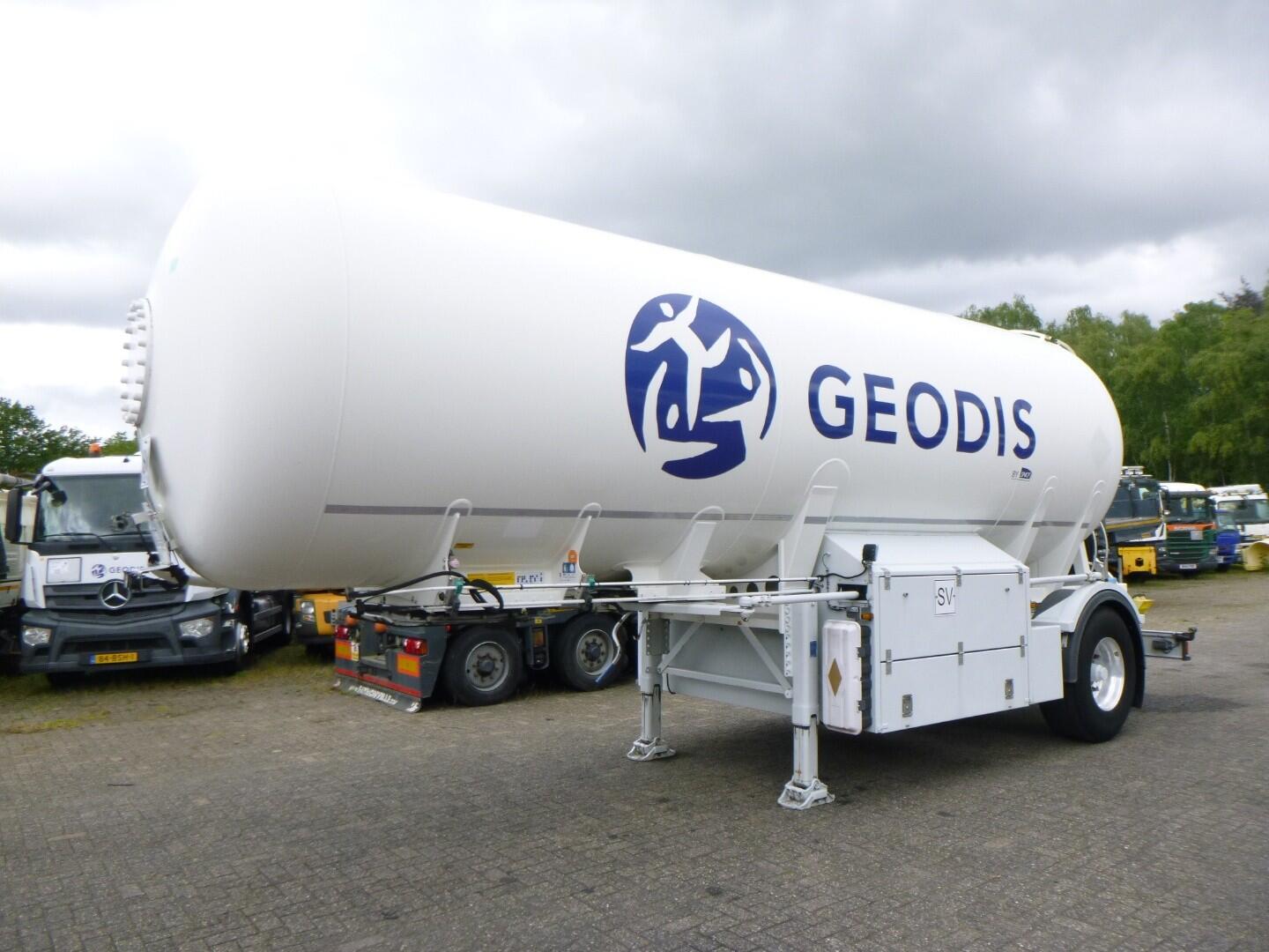 Gofa Gas tank steel 30 m3 / 1 comp + pump | Tankoplegger | Tankoplegger Gas