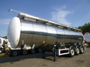 Fluid Chemical tank inox 37.2 m3 / 3 comp
