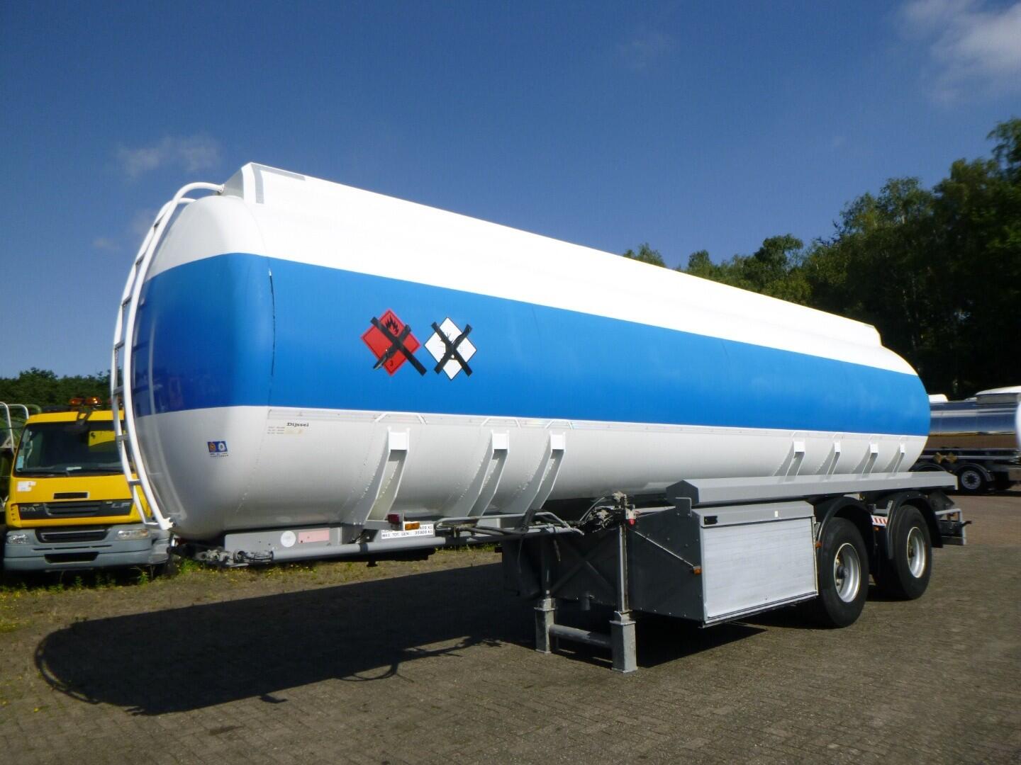 Dijssel Fuel tank alu 35.3 m3 / 5 comp | Tankoplegger | Tankoplegger Chemicaliën