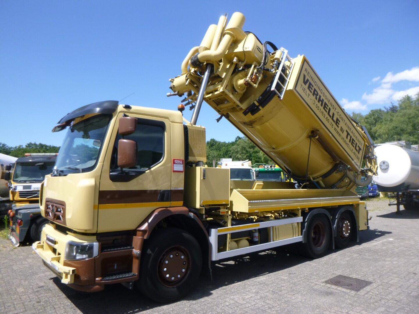 Renault D 26 Wide 6x2 vacuum tank 11 m3 | Vrachtwagen | Kolkenzuiger