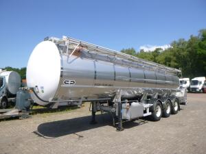 Van Hool Food tank inox 28.5 m3 / 3 comp