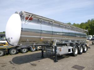 Van Hool Food tank inox 28 m3 / 1 comp