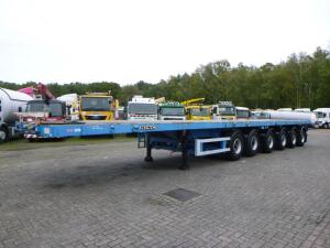 King 6-axle heavy duty platform trailer 108 t