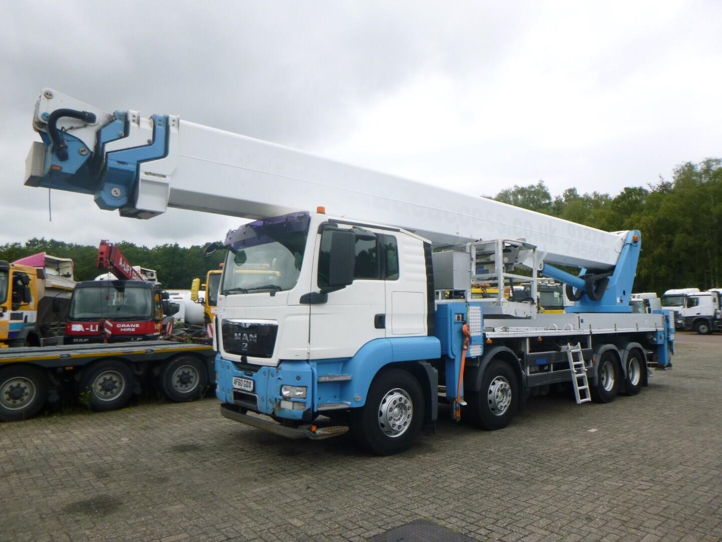 M.A.N. TGS 34.400 8x4 + Wumag / Palfinger WT 700 manlift 70 m | Vrachtwagen | Kraanwagen