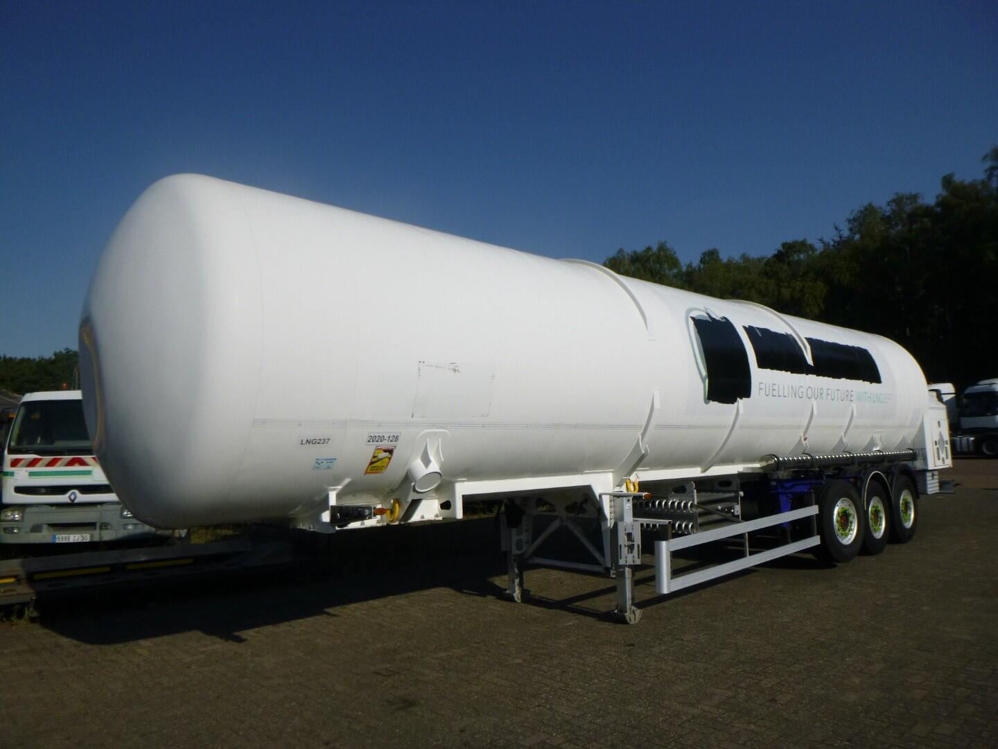 Aritas Cryogenics LNG tank inox 52.5 m3 | Tankoplegger | Tankoplegger Gas
