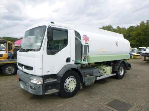 Renault Premium 250.19 4x2 fuel tank 13.4 m3 / 4 comp / ADR 28-04-2027