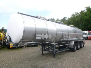 Burg Chemical tank inox 32.6 m3 / 3 comp