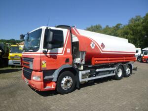 D.A.F. CF 85.360 6x2 fuel tank alu 19 m3 / 5 comp