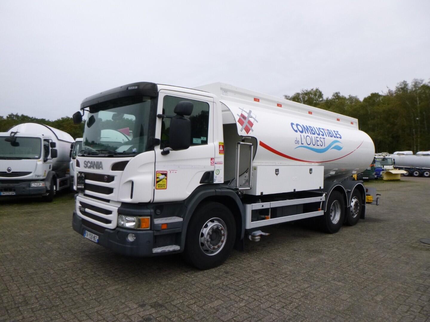 Scania P320 6x2 fuel tank 18.5 m3 / 5 comp | Vrachtwagen | Tankwagen brandstof